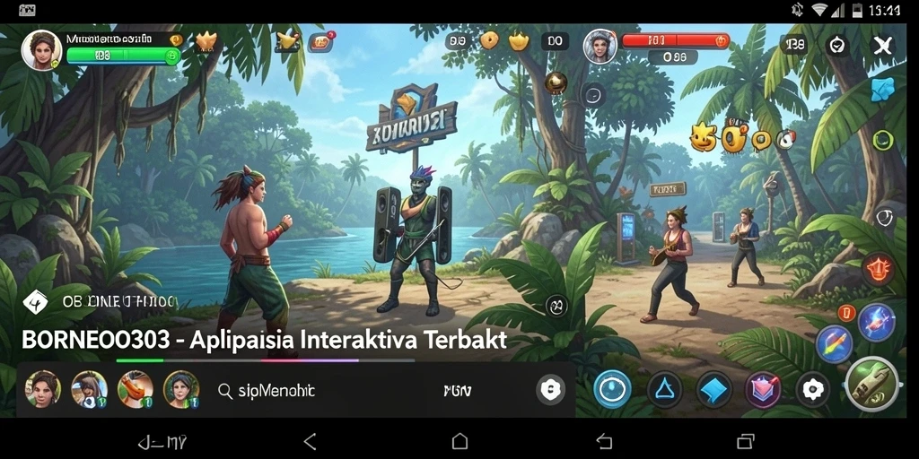 Tampilan gameplay BORNEO303 yang menarik dan menghibur.