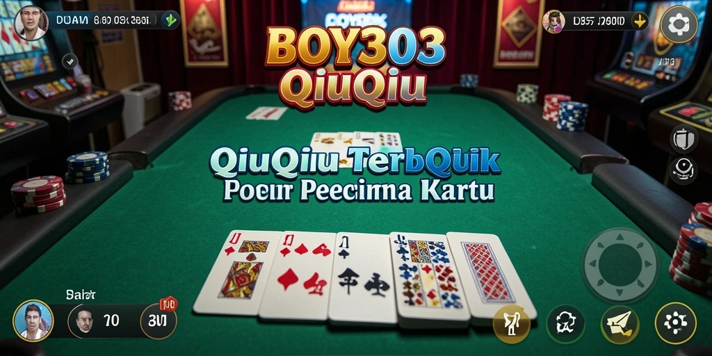Screenshot utama BOY303 menampilkan momen seru saat bermain QiuQiu.