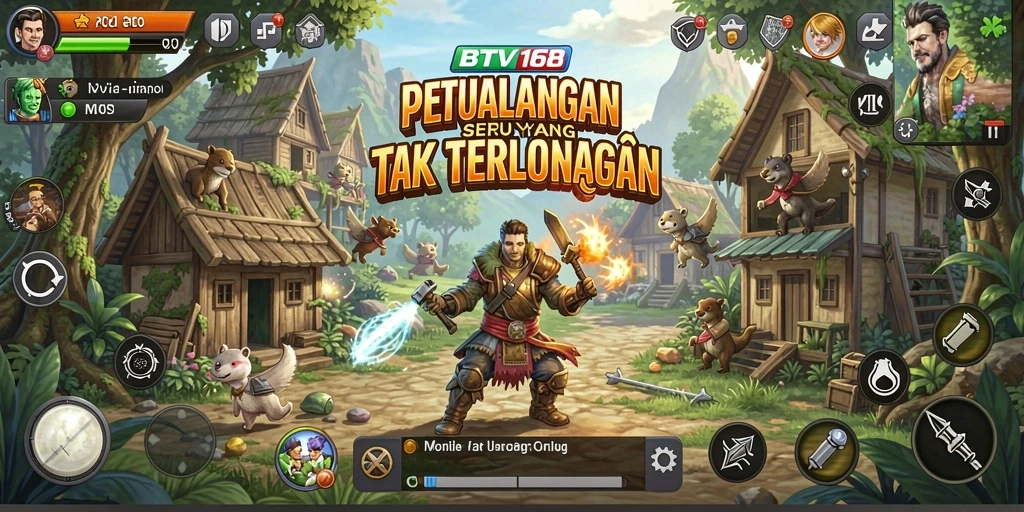 Tangkapan layar BTV168 menampilkan aksi penuh petualangan yang mendebarkan.