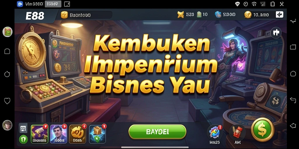 Screenshot E88 menampilkan keseruan gameplay Tycoon yang unik dan menarik.