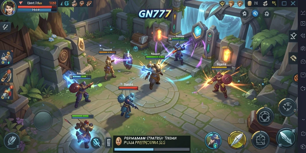 Tampilan gameplay strategis yang mendalam dalam GN777.