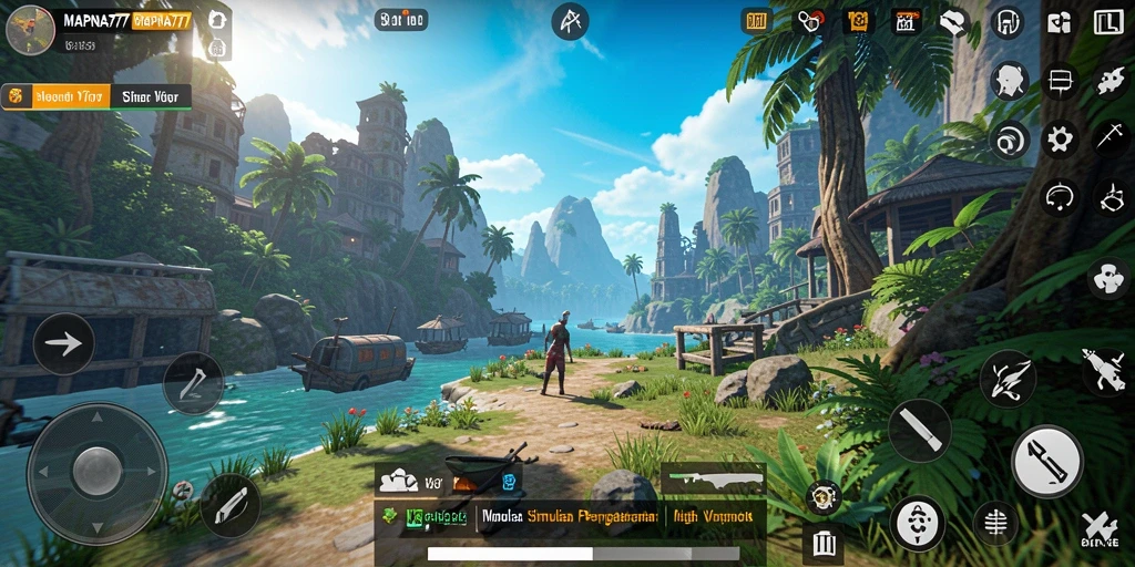 Tampilan gameplay yang mengasyikkan dalam MAPNA777.