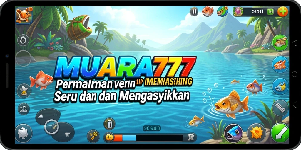 Tampilan luar biasa dari gameplay memancing di MUARA777.